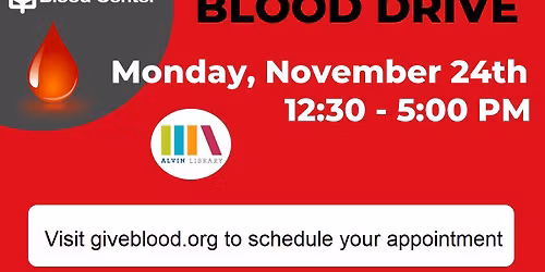 Gulf Coast Regional Blood Center Blood Drive