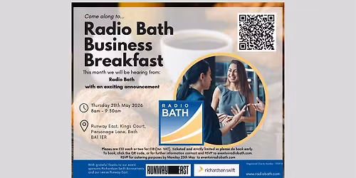 Radio Bath May Business Breakfast