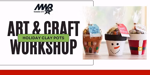 Art & Craft Workshop: Holiday Clay Pots