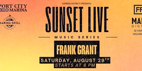 Frank Grant - FREE LIVE MUSIC @ Sunset Live Music Series 