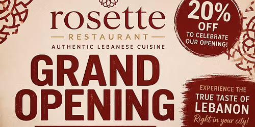 Grand opening