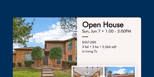 Irving Open House