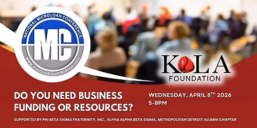 National Microloan Conference \u2013 Business Funding & Resource Event