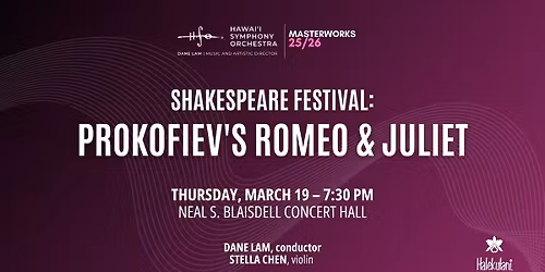 Masterworks Concert - Romeo and Juliet at Roy Thomson Hall