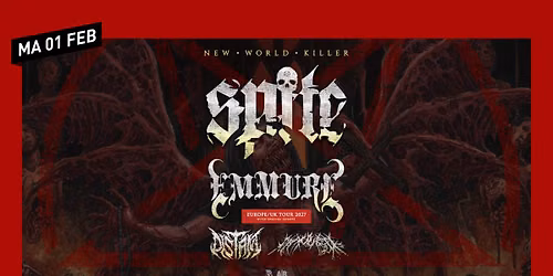 Spite + Emmure \/\/ 013 Tilburg
