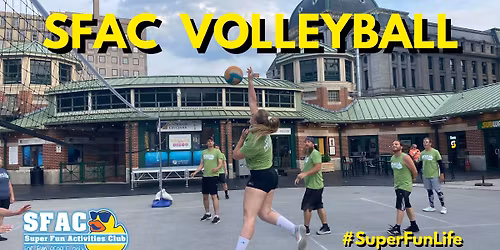 SFAC Wednesday Volleyball (Adult Co-ed Social Sports)