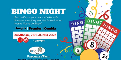 Bingo @ Pascuales' Farm