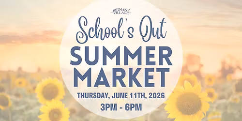 School's Out Summer Market