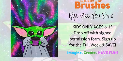 Little Brushes Summer Art Camp: What Child is This
