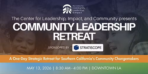 COMMUNITY LEADERSHIP RETREAT