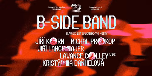 B-Side Band 20 let \u2013 slavnostn\u00ed gala ve\u010der - M\u011bstsk\u00e9 divadlo Brno