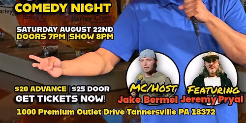 Barley Creek Comedy Night