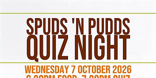 Spuds 'n Pudds Quiz Night