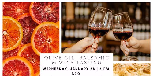 Winter Olive Oil, Balsamic & Wine Tasting Experience with Oliva di Vita