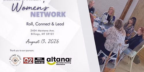 Billings Chamber Women's Network: August
