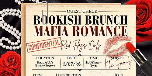 BOOKISH BRUNCH Mafia Romance (SATURDAY)