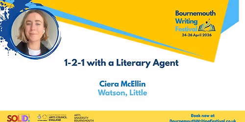 SOLD OUT! 121 with a Literary Agent - Ciera McEllin