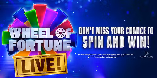 Wheel of Fortune Live at Horseshoe Casino Baltimore - Harbor Ballroom