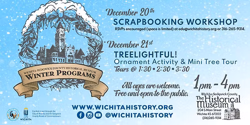 Winter Break Program \u2013 Treelightful! Ornament Activity & Mini Tree Tour