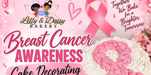 Breast Cancer Awareness Cake Decorating Class by Lilly and Daisy\u2019s