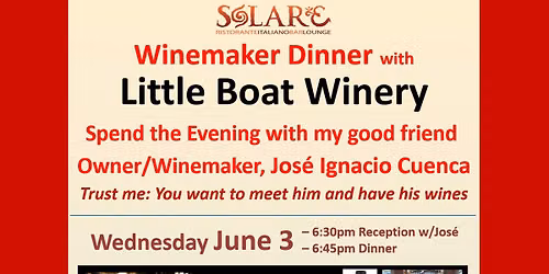 Solare Wine Dinner