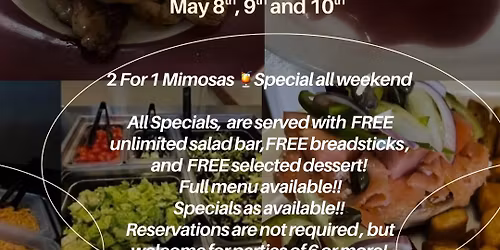 Celebrating Mother's Day Weekend at Grecian\u2019s