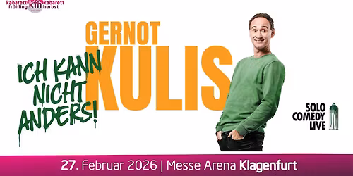 Gernot Kulis - Ich kann nicht anders!