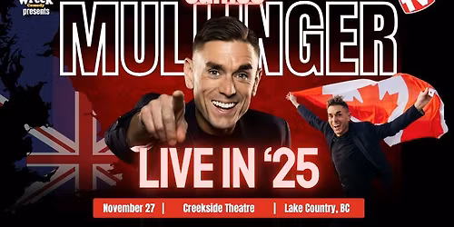 James Mullinger - Live in '25!