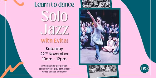 Solo Jazz with Evita! (all levels)
