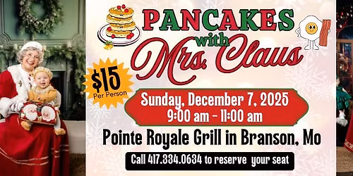 Pancakes with Mrs. Claus