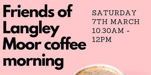 *New date* Coffee morning