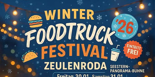 WINTER FOODTRUCK FESTIVAL in Zeulenroda