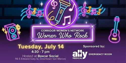 Corridor Women's Network: Women Who Rock