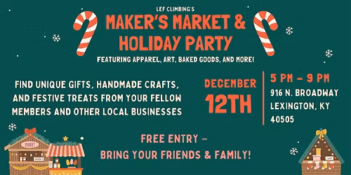 LEF Climbing's Makers Market