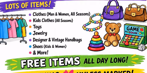 4th Annual Multi Family Garage Sale