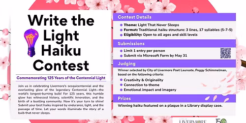 Write the Light Haiku Contest