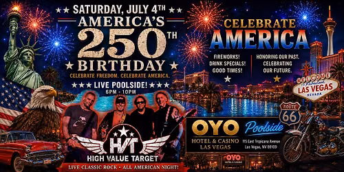 July 4th Poolside Party with High Value Target