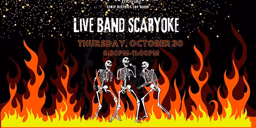 SCARY-OKE: Live Band Karaoke at Helltown!