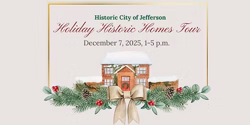 Holiday Historic Homes Tour