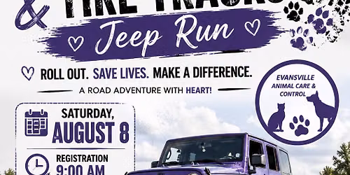 \ud83d\udc3e Paw Prints \ud83d\udc3e & Tire Tracks Jeep Run