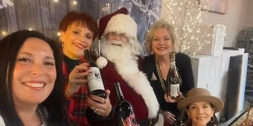 Santa at Wit Cellars in Woodinville
