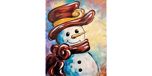 The Dapper Snowman - Paint and Sip in Cincinnati | Classpop!\u2122