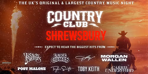 Country Club - Country Music Festival - Shrewsbury