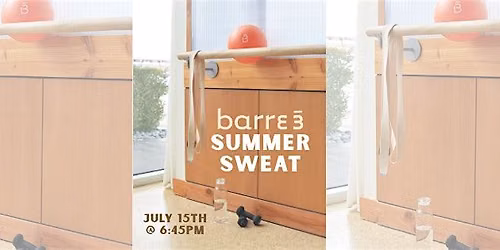 Barre3 Summer Sweat