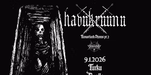 Havukruunu + Vitriolic \/ Turku, Apollo