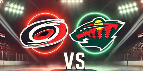 Carolina Hurricanes at Minnesota Wild at Grand Casino Arena
