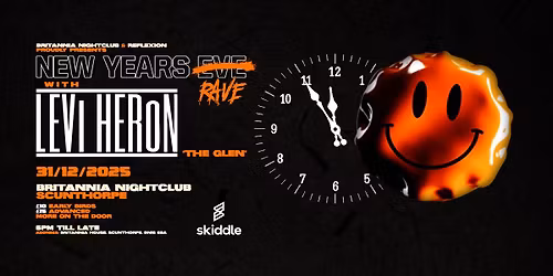 NYE with LEVI HERON (The Glen), CHEEZE, MC ELL, MERKI, BOUNCE PROJECTZ & MUCH MORE!