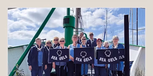 Sea Gels Shanty Band at Quarr Abbey