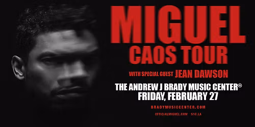 Miguel: CAOS Tour with special guest Jean Dawson