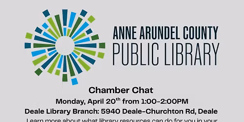 Coffee Chat: National Library Week at Anne Arundel County Library